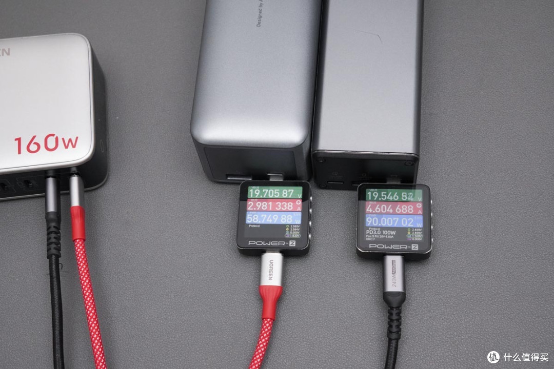 以1抵5还能看协议!绿联速显充160W 五口氮化镓快充体验