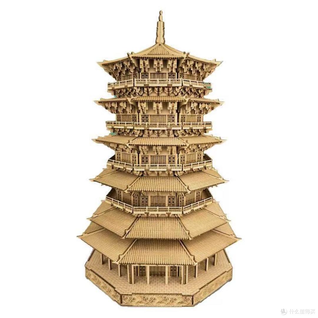 🛒应县木塔榫卯积木值得入吗？古建模型实测