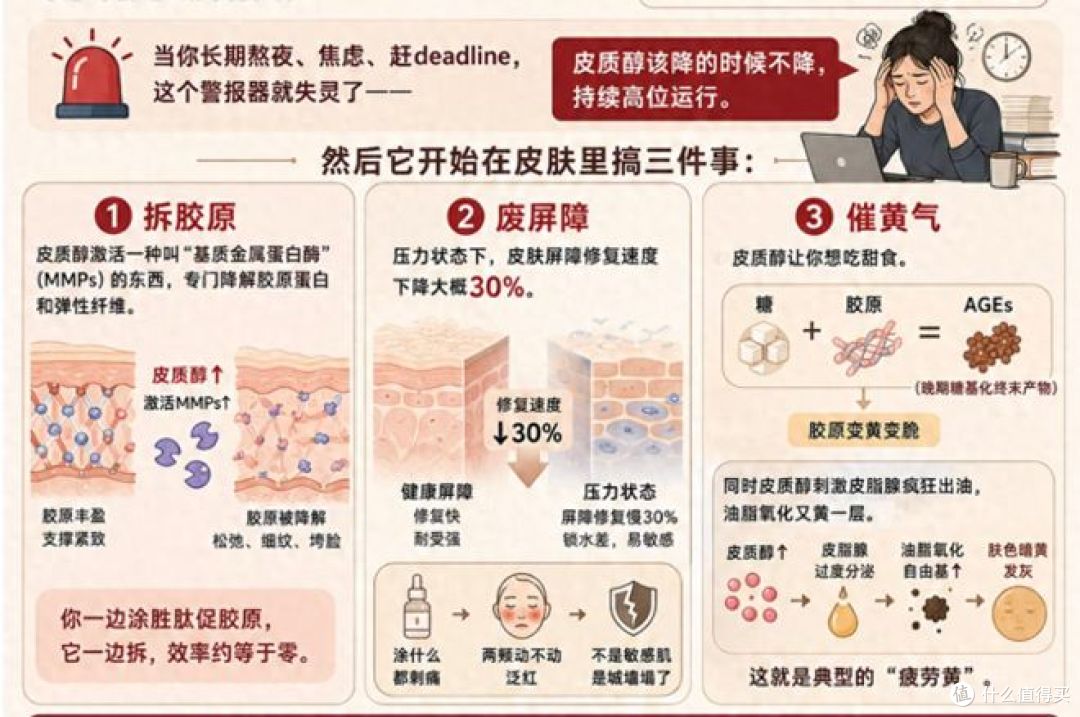 从压力脸到情绪护肤：“抗醇化”概念的科学基础与市场演进
