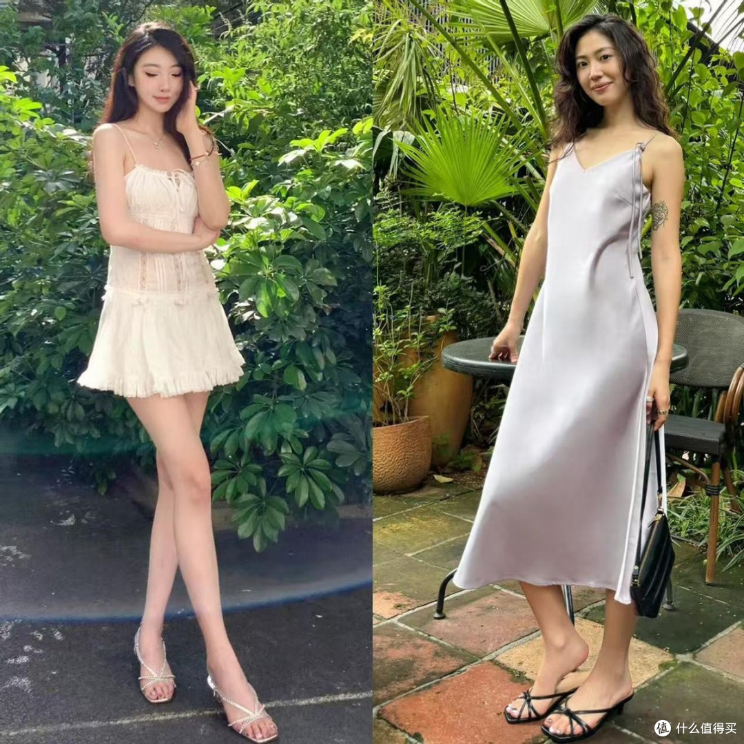 今年夏天运动鞋不兴了,年轻人在穿裙子+猫跟鞋,时髦精致又洋气