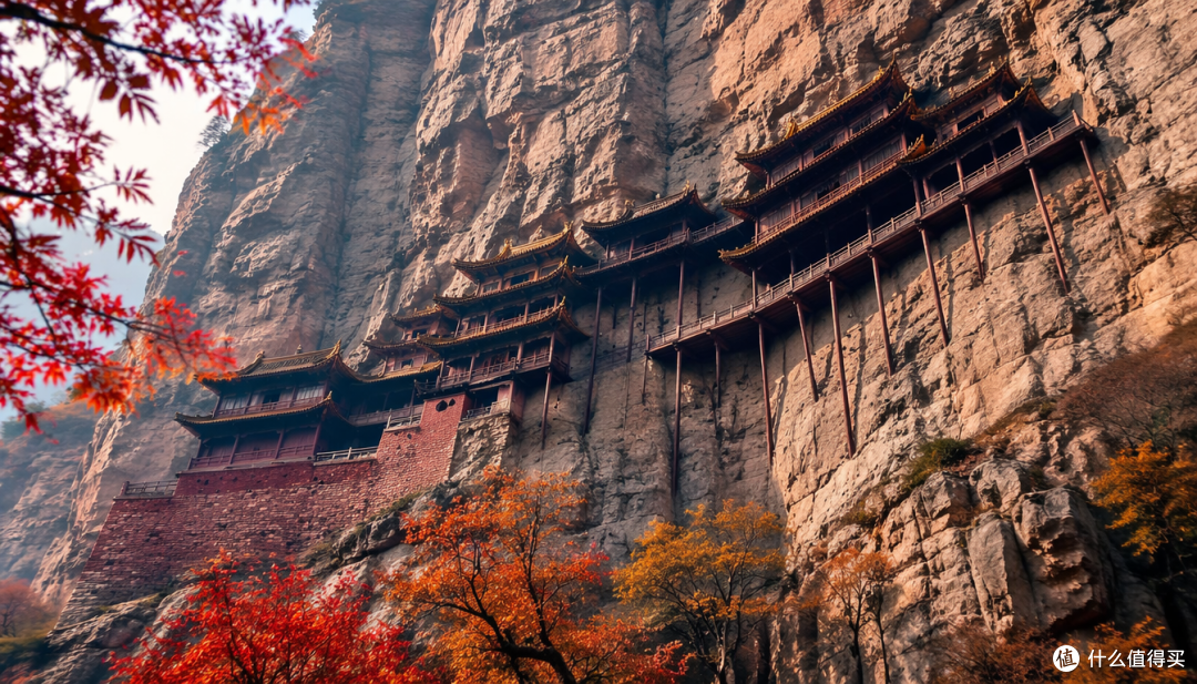 全球7大悬崖上的古建筑:挂在绝壁上的千年奇迹,看完手心冒汗