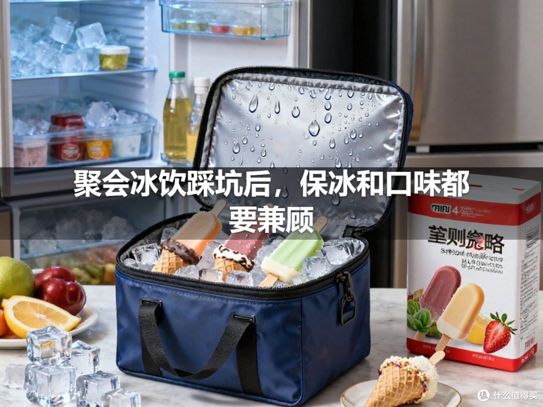 聚会冰饮踩坑后,保冰和口味都要兼顾