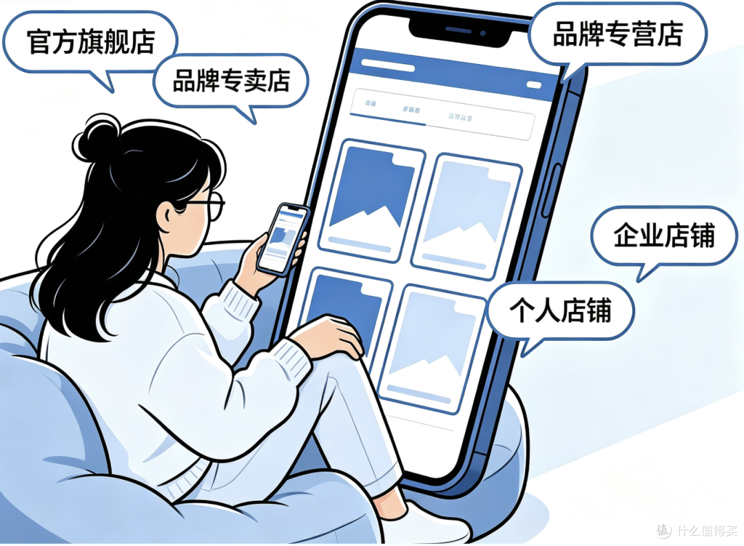 顾客在淘宝选购商品时,如何根据门店属性挑选靠谱店铺