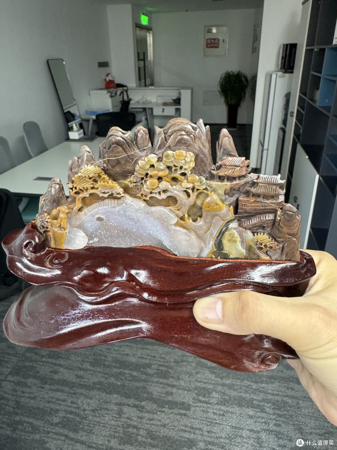 亿年龙脉滋养狼山石，越盘越有质感的天然藏品