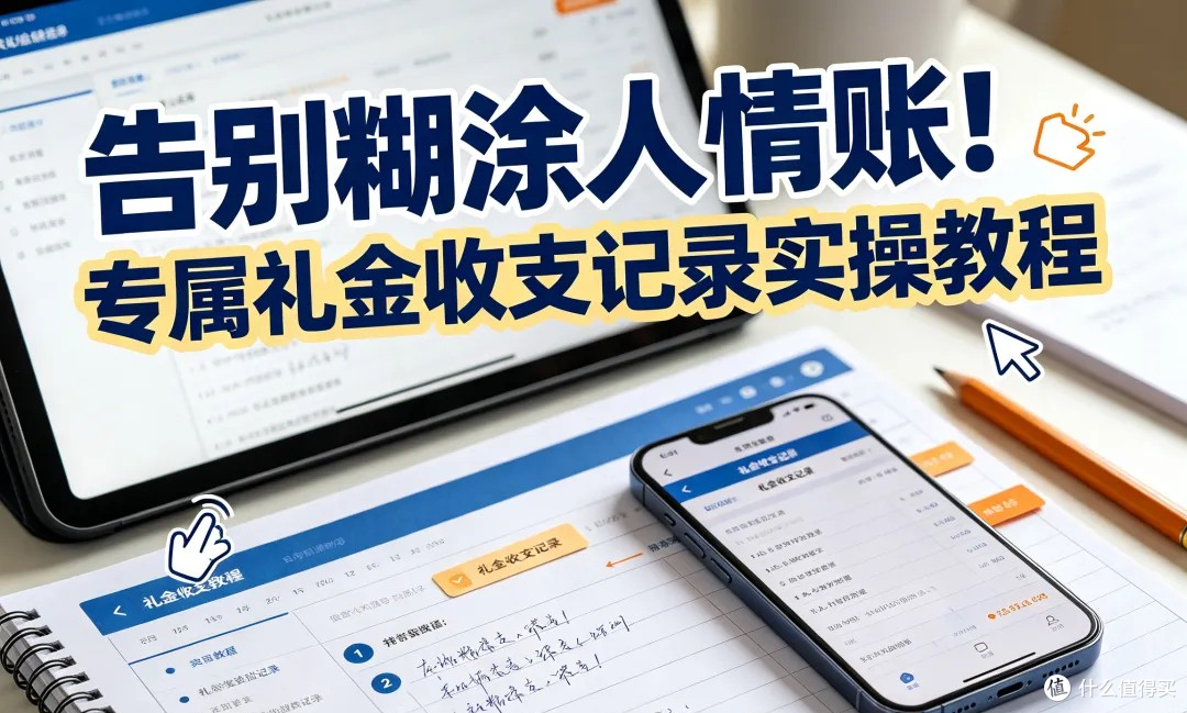 告别糊涂人情账!专属礼金收支记录实操教程