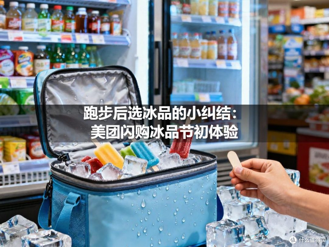 跑步后选冰品的小纠结：美团闪购冰品节初体验