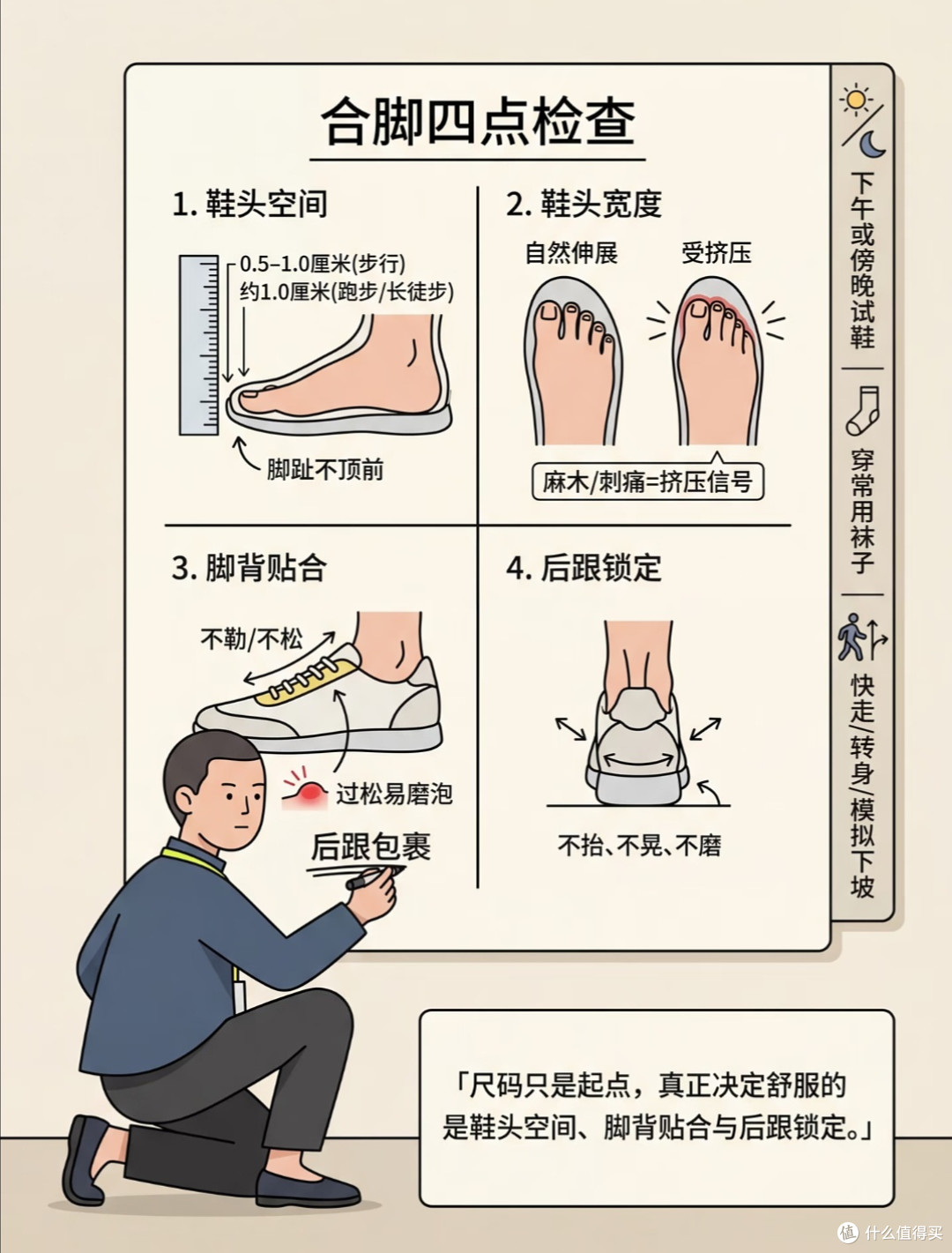 买鞋别只看颜值！全套科学选鞋指南，通勤运动暴走全程不磨脚
