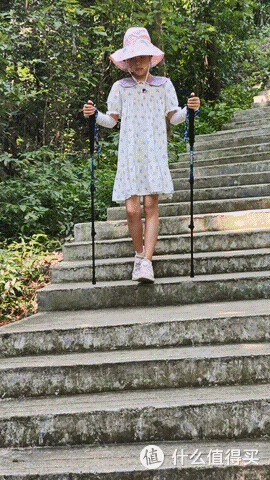 还得是登山杖，我觉得自己又行了！