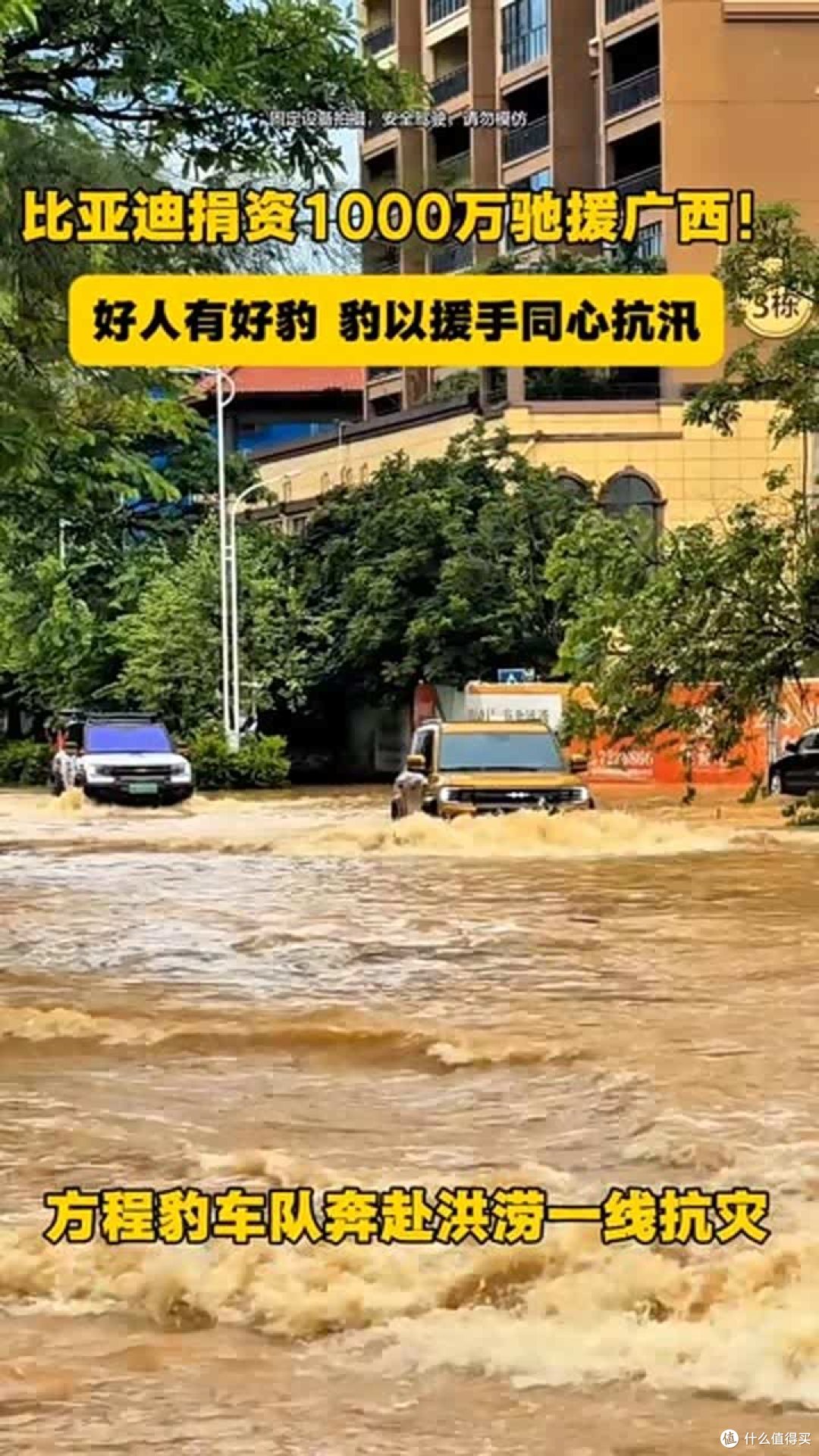 油车不敢闯的积水,电车随便过?这下谁还能嘲笑新能源?