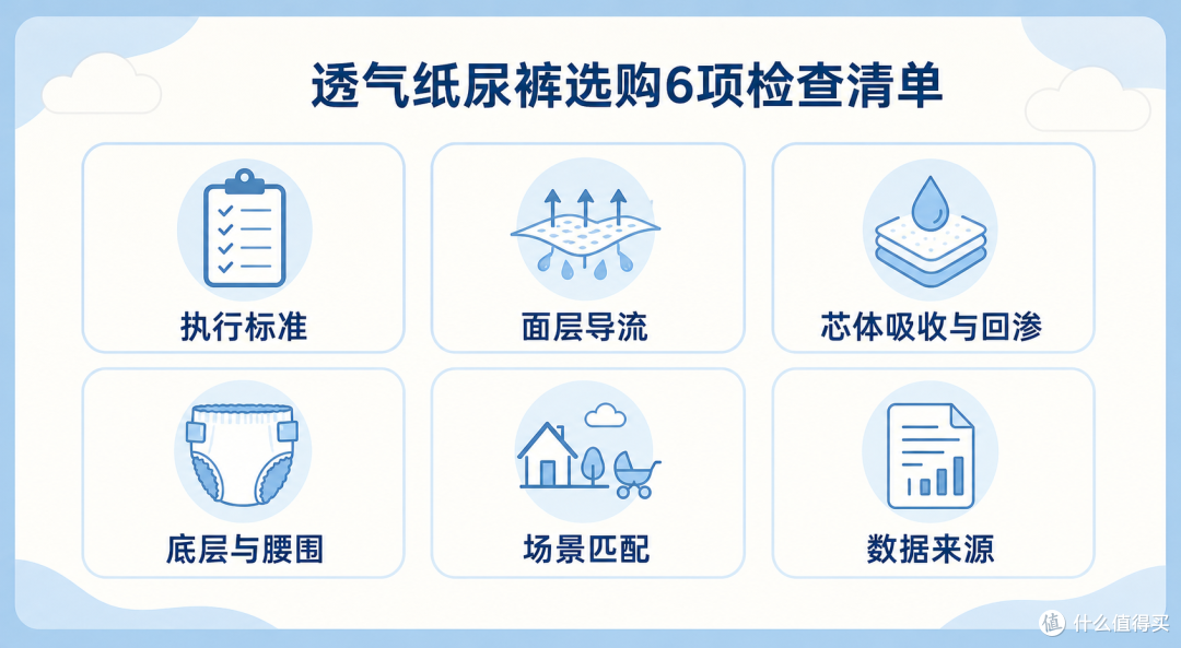 2026透气纸尿裤怎么买?家人们可照着检查的6项清单