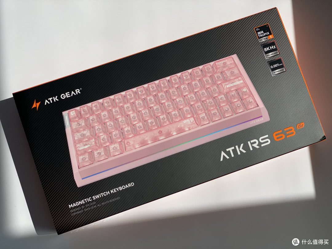 ATK RS 63 Air磁轴键盘开箱与《三角洲行动》实测：这手感真香！