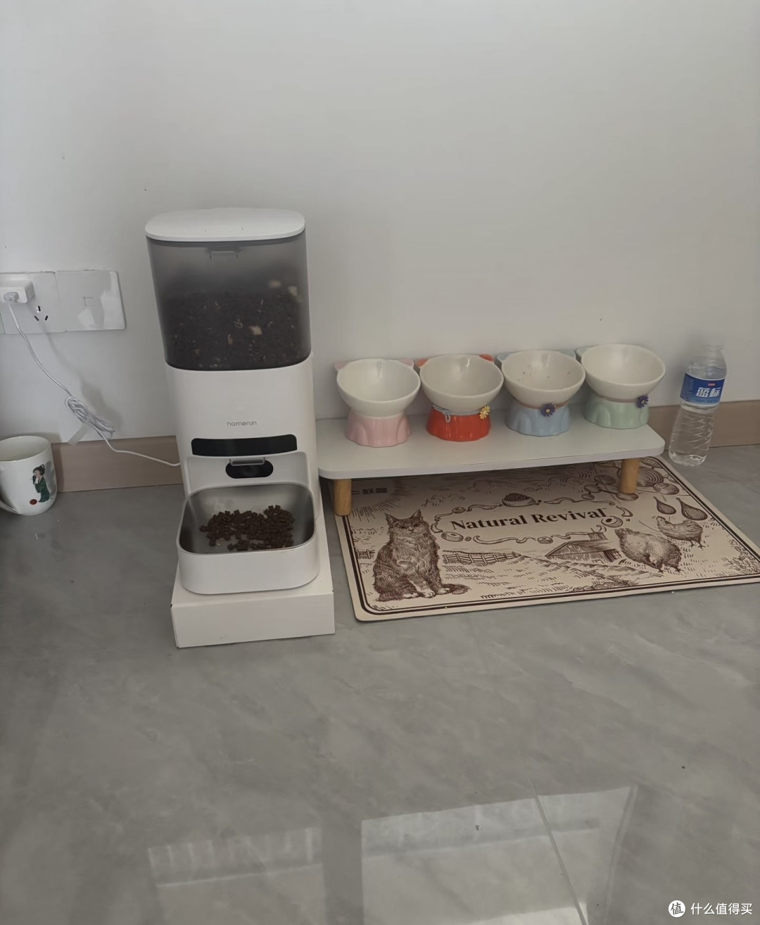霍曼可视猫咪自动喂食器测评贴