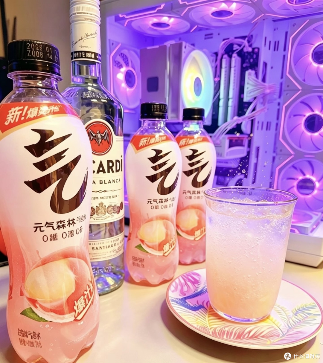 今夏本命小爱好!白桃朗姆气泡酒承包一整个夏天