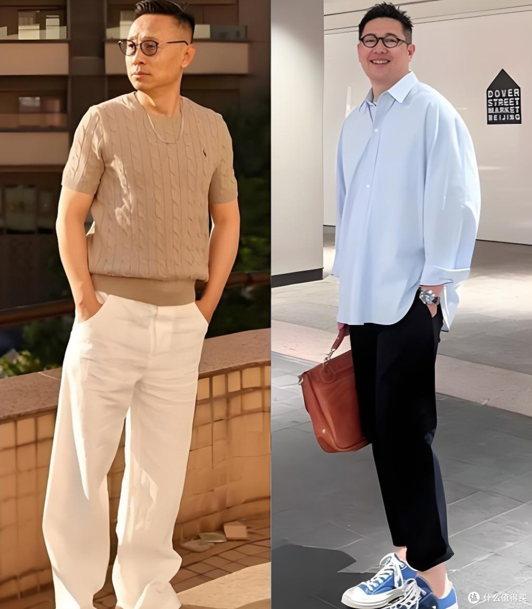 建议中老年男人,尽量不要穿背心、牛仔裤,自认为年轻,实际油腻