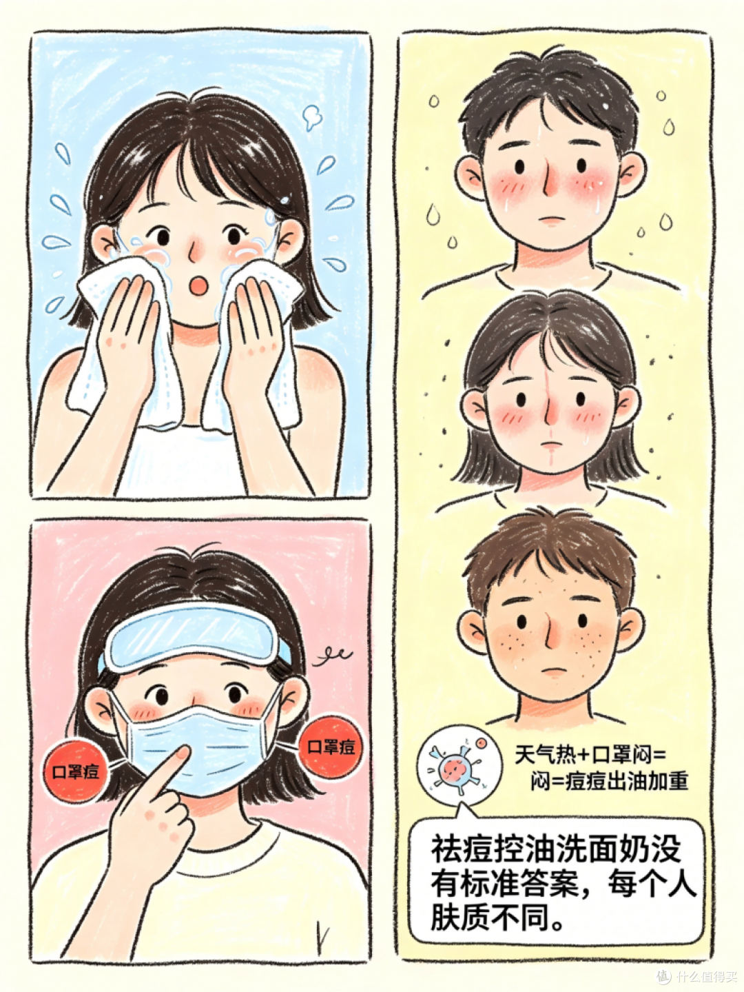 祛痘控油洗面奶哪款好?2026祛痘控油洗面奶分享,摆脱红肿痘反复