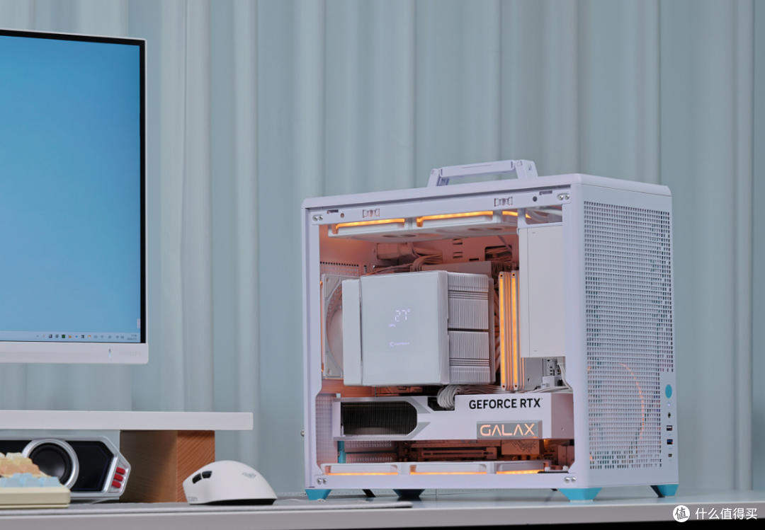 暑期装机高配方案分享：98X3D+5080圣刃+未知玩家P80 Mesh小钢炮