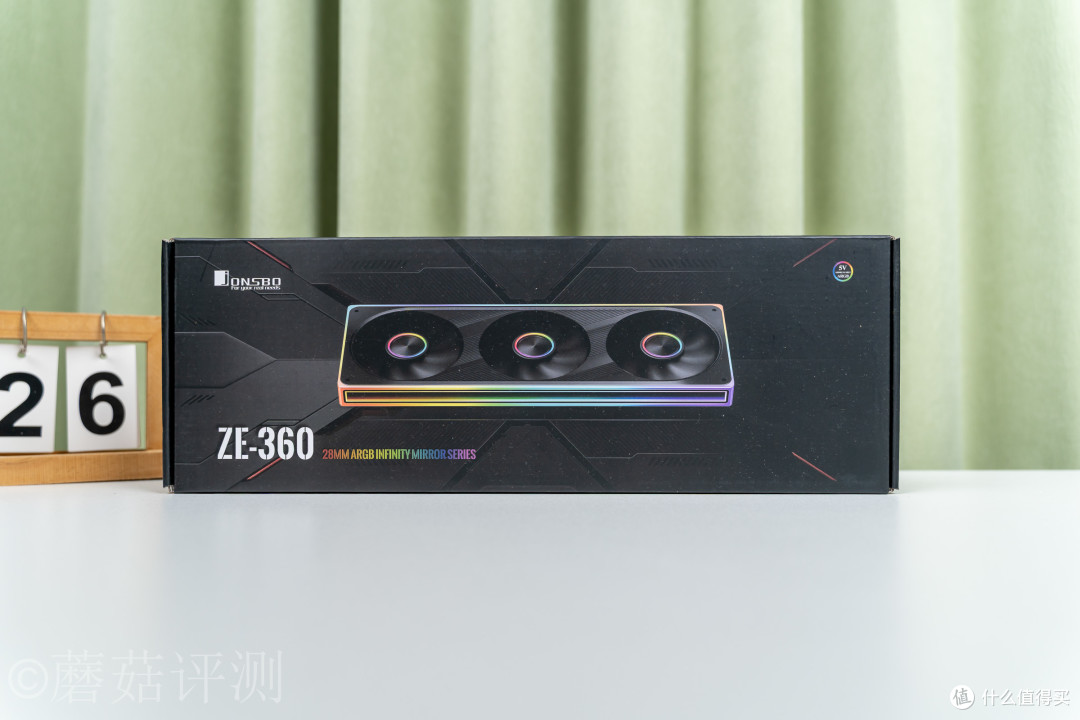 侧面底部,哪个散热效率更高?乔思伯联体青春版ZE360模组扇测试