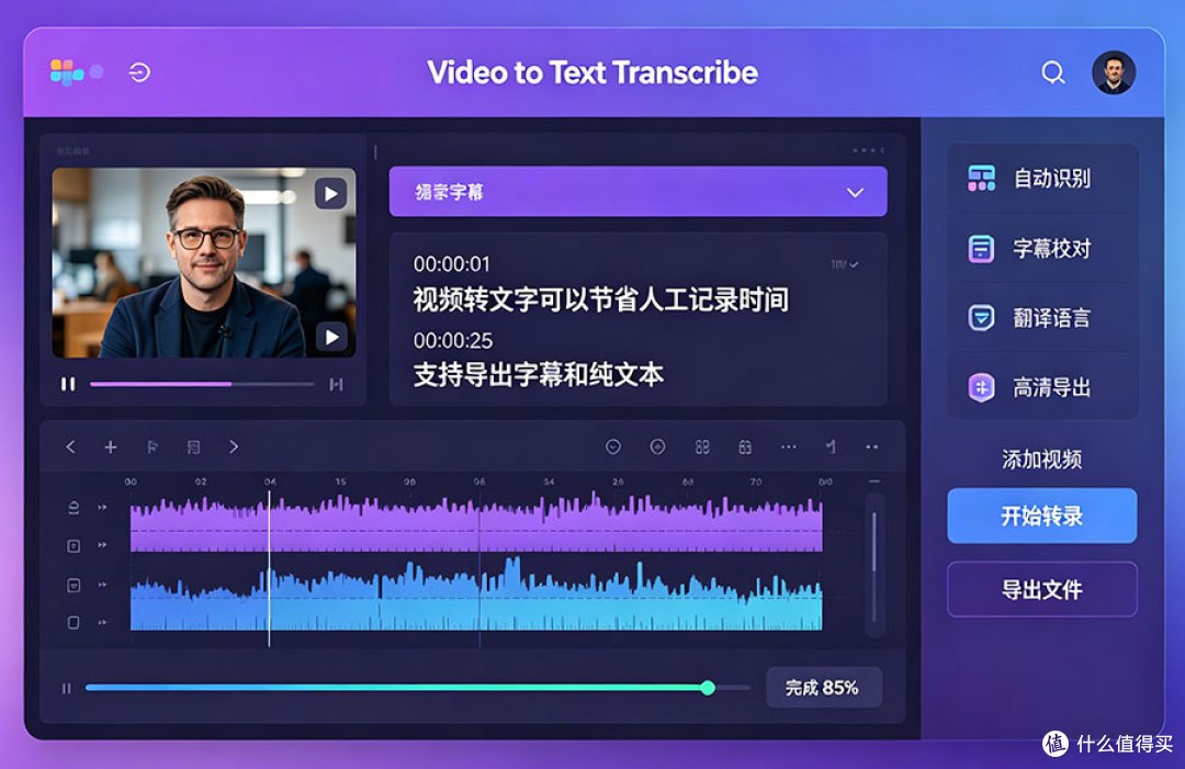 怎样把视频的音频改成文字?语音转文字的4个技巧