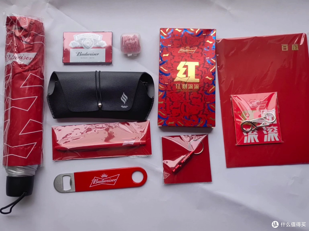 二手鱼29.9的百威啤酒十件套礼盒，随便三件就超总价，你动不动心