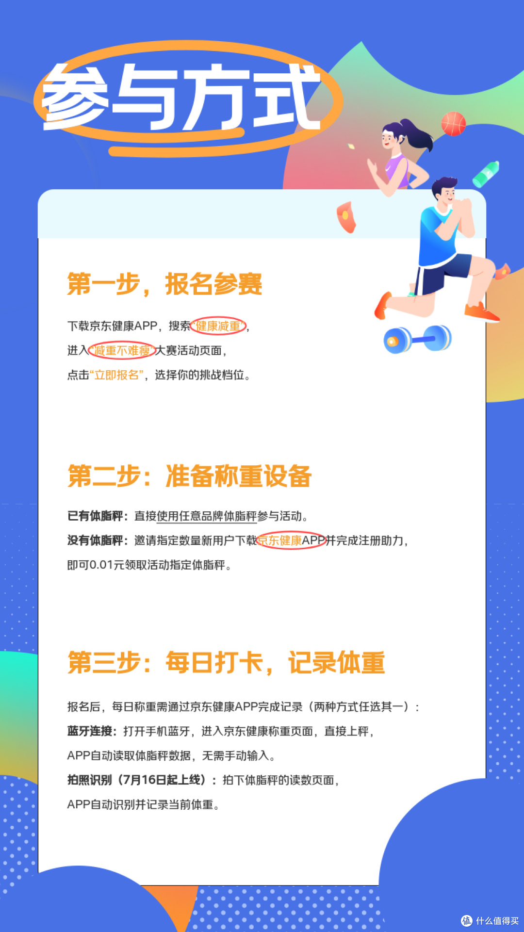 现实版西虹市,京东减重打卡!减10斤赢1000元!