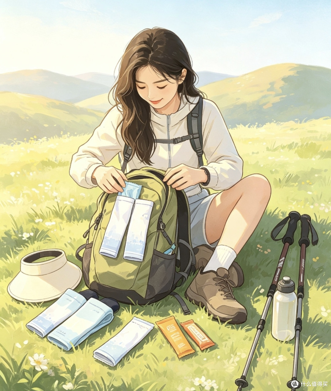 山野散步是最好的解压方式