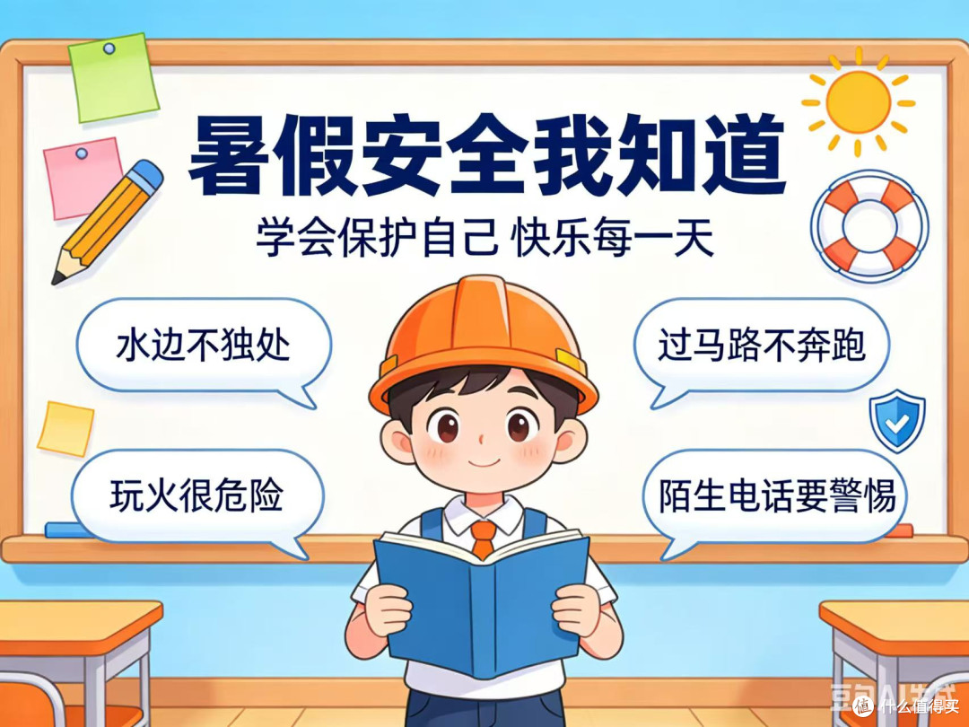暑假安全教育怎么做,学校/家长/工具协同,筑牢安全防线~