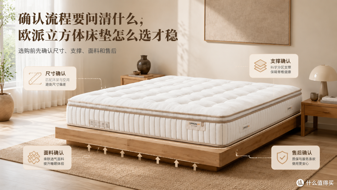 确认流程要问清什么，欧派立方体床垫怎么选才稳