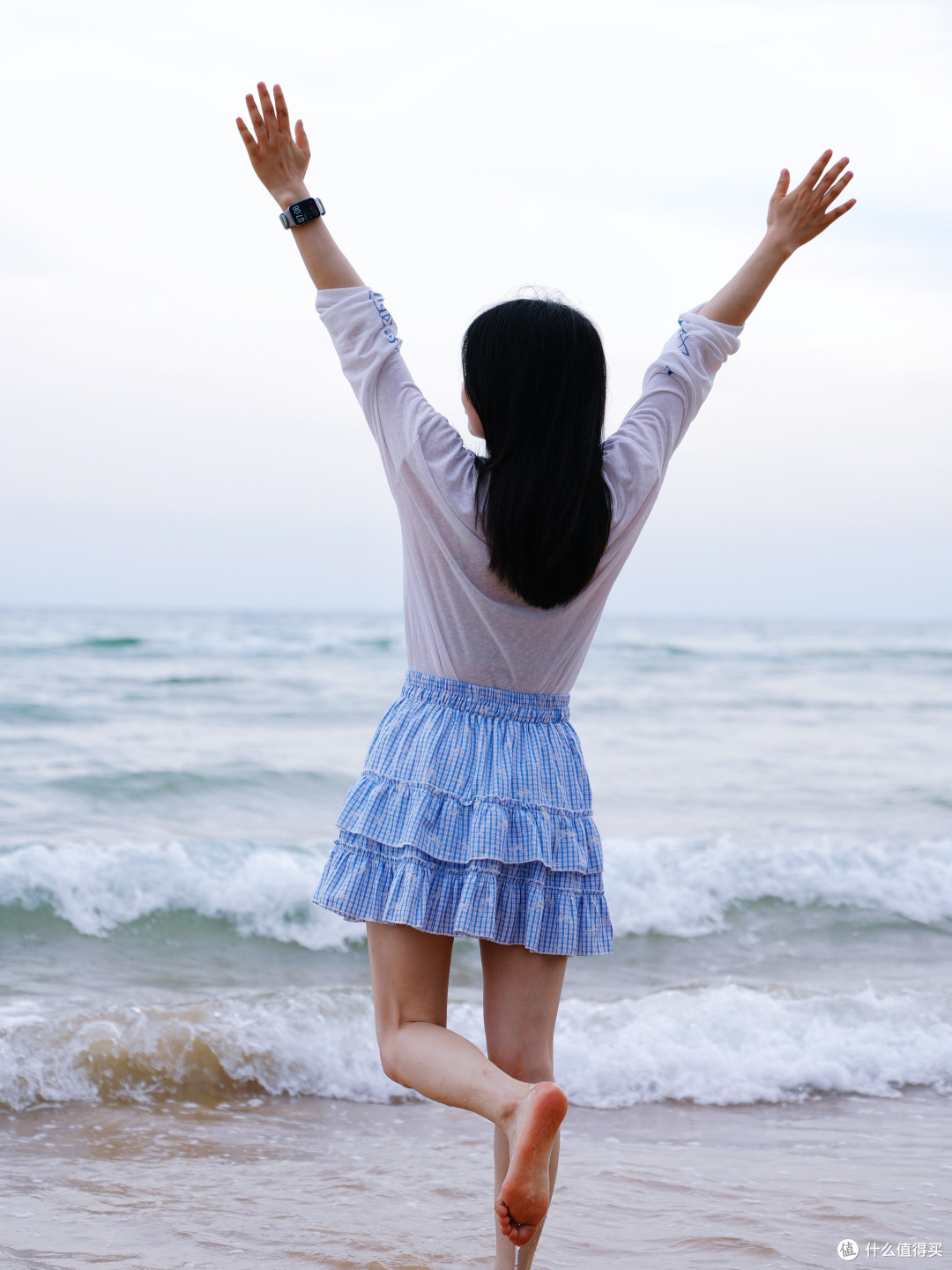 海边穿搭 靠小面积彩色直接封神