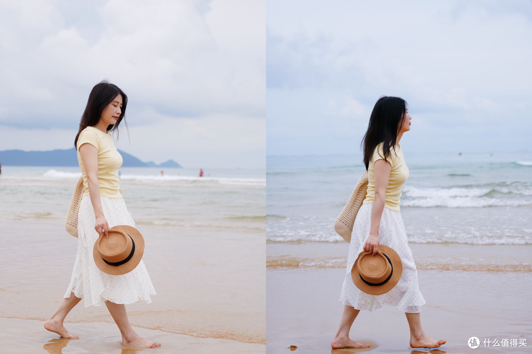 海边穿搭 靠小面积彩色直接封神