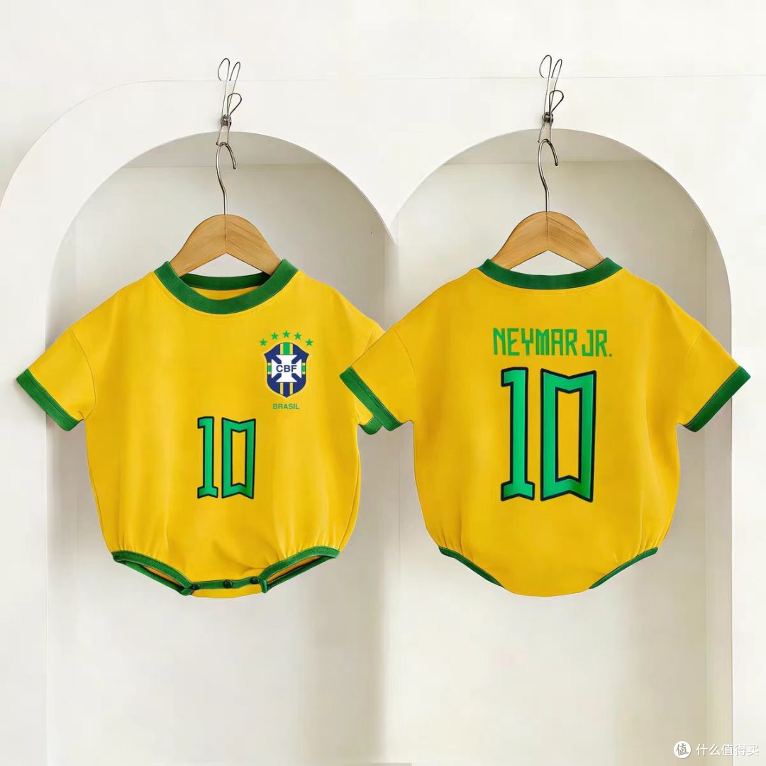 ⚽️2026世界杯预热!我家崽的巴西10号战袍太拉风啦🇧🇷