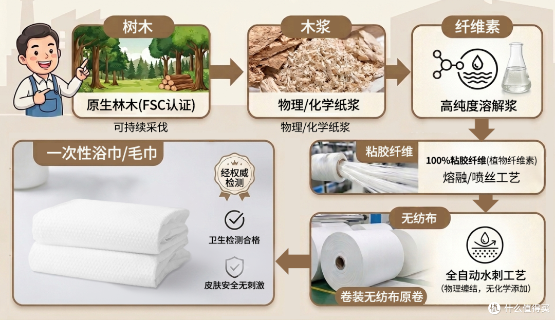 亚朵这事儿之后,我们来扒一扒一次性浴巾的老底