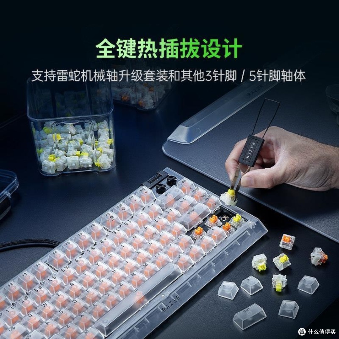 雷蛇三件套：当指尖触到光，听觉捕捉风，桌面便成了我的异世界