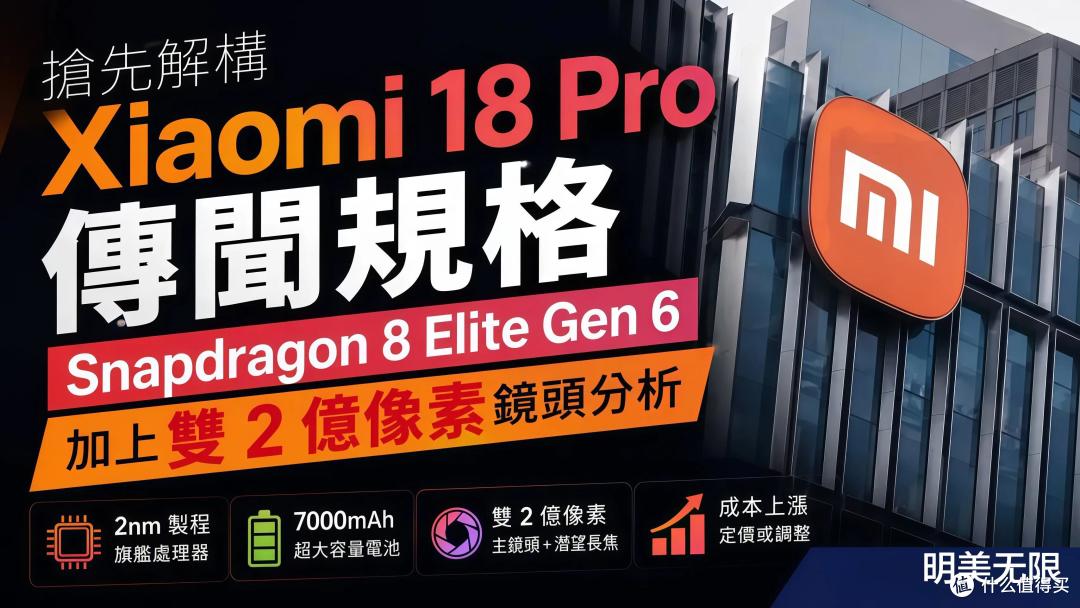 小米18刚入网：这次小米真的不打算让标准版再替Pro打工了！