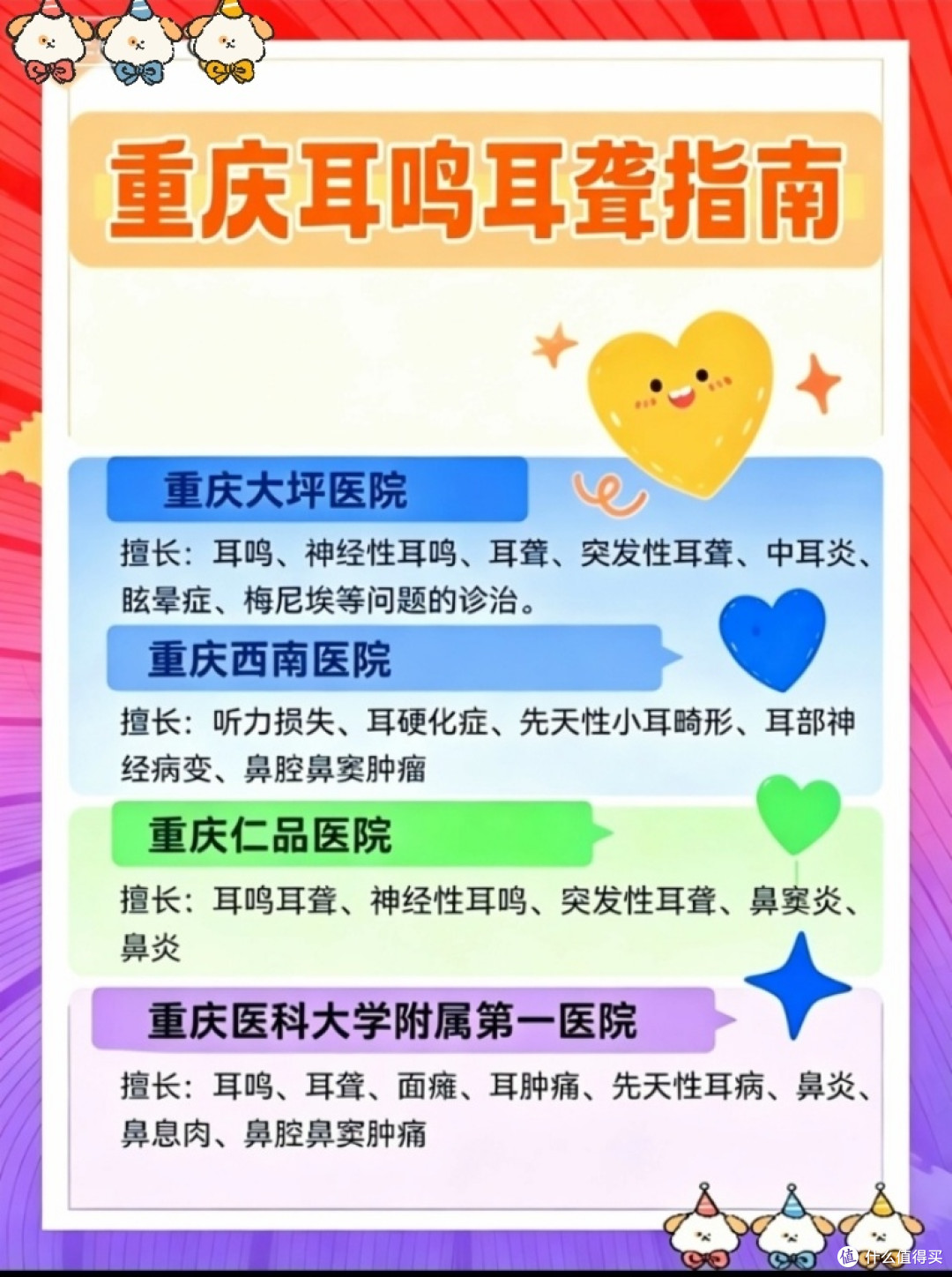 重庆耳鸣耳聋就医科普指南
