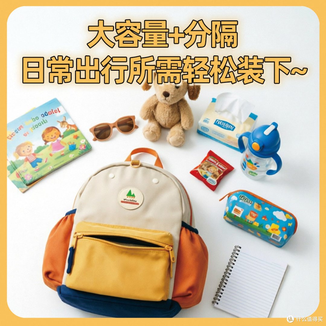 这书包让娃追着要上学！轻到飞起～