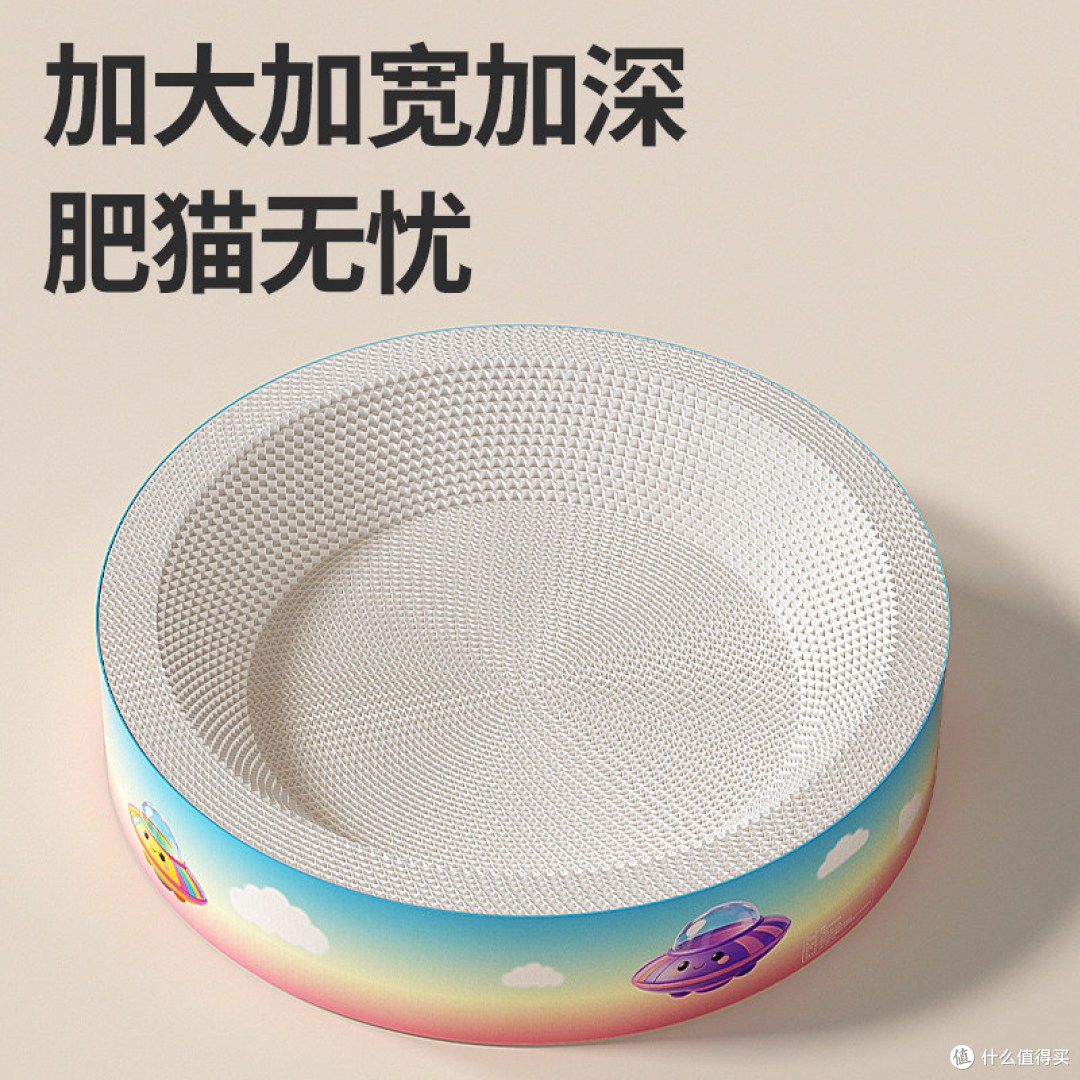 进口白牛卡封底猫抓板实测|不掉屑+猫窝一体,铲屎官省心神器