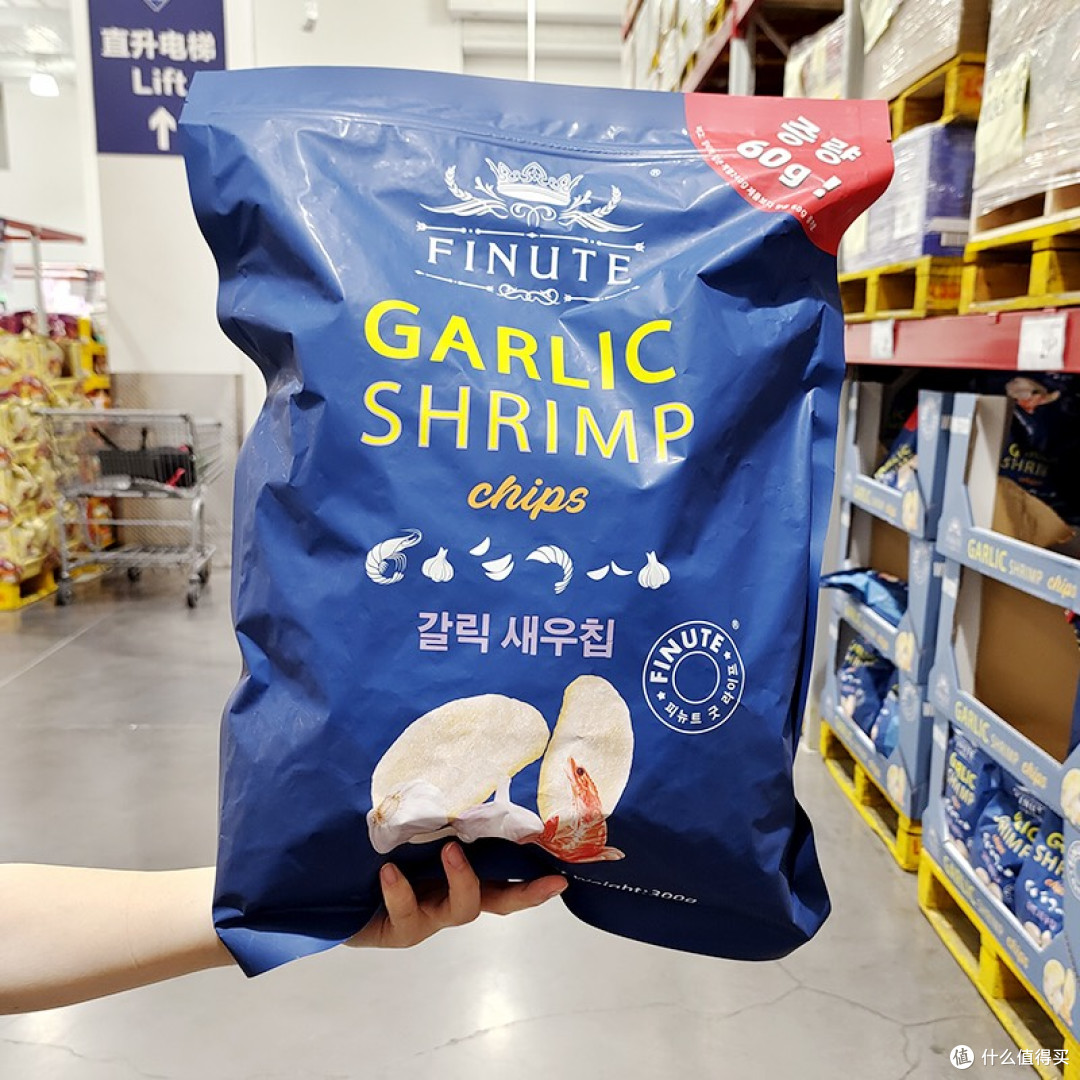 趣莱福蒜香虾片