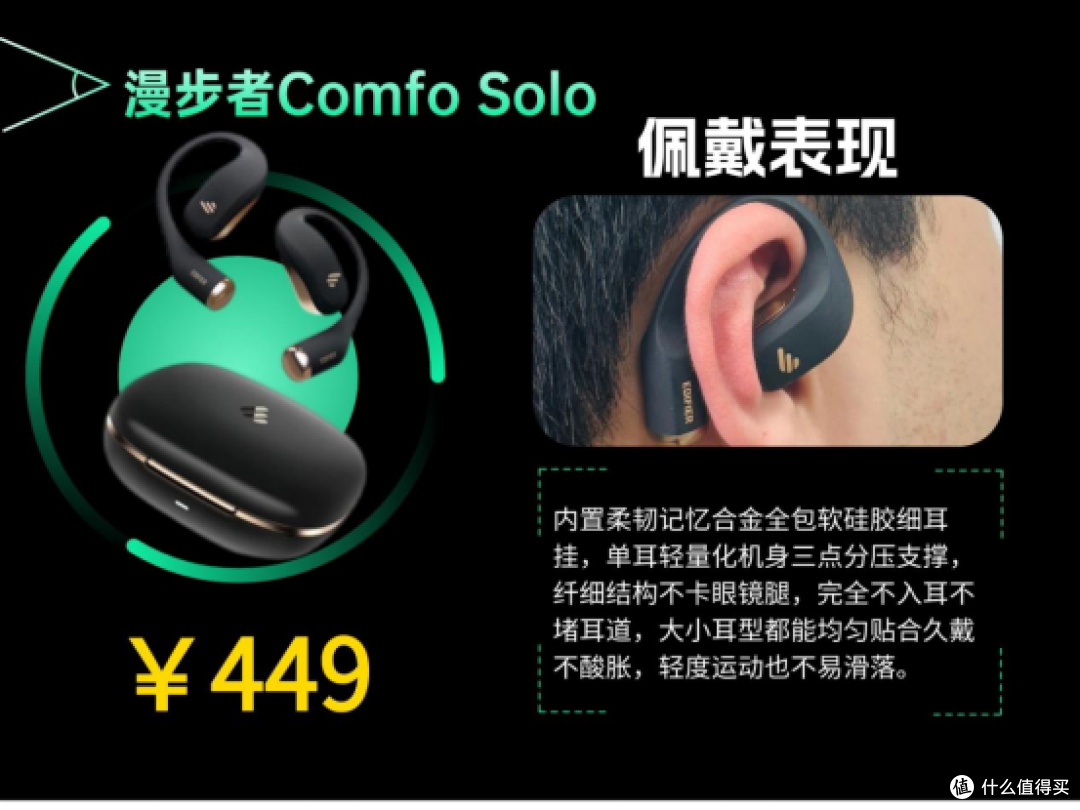 耳挂式蓝牙耳机哪个牌子值得买?韶音/漫步者/虹觅开放式耳机测评