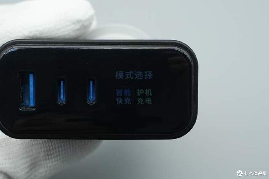 拆解报告:白牌100W 2C1A智显屏氮化镓快充