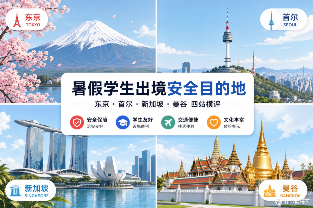 暑假出国浪,先看安全分!这四个地方可以订票了