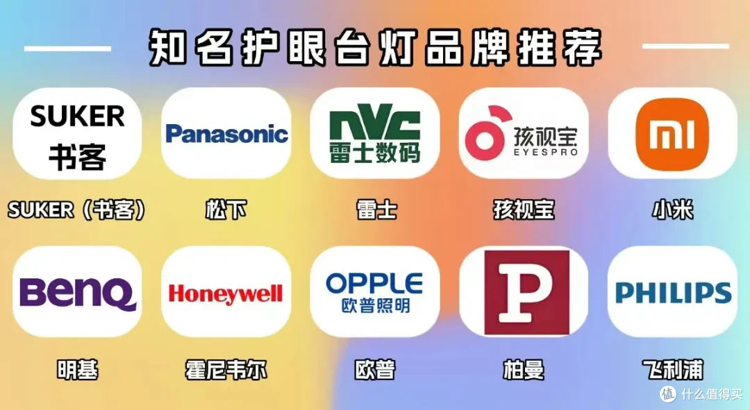 书桌台灯推荐有哪些?实用性强的护眼台灯品牌精选推荐,值得入手