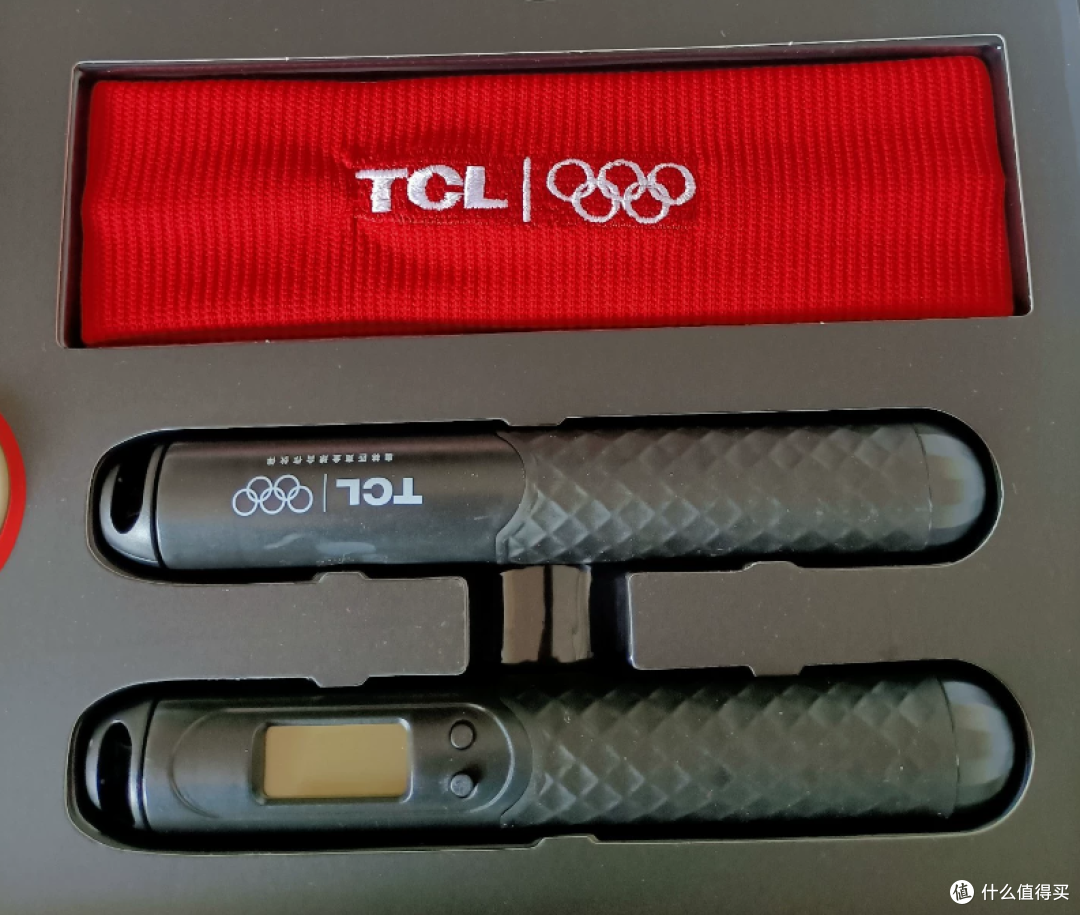 二手鱼TCL奥运冠军礼盒，内置电动杯球拍五件套，卖75值不值？