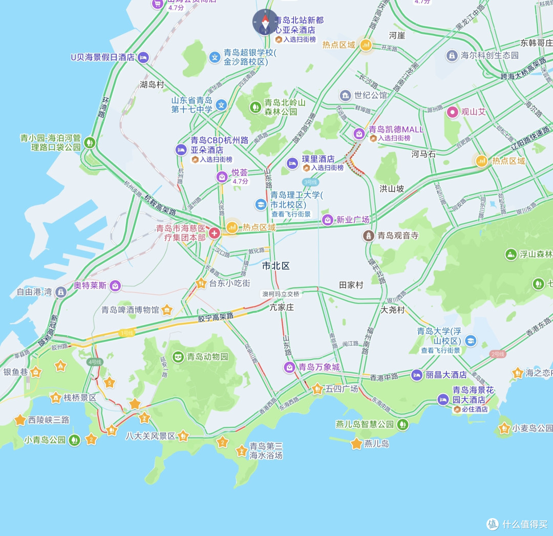 中考后的青岛7天游:红瓦、海风、夜市烟火,和副驾上长大的娃