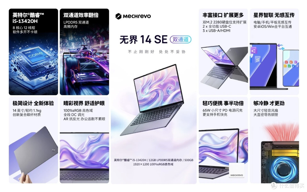 便宜1500多元的笔记本,配置反而更好?无界 14 SE对比小新14 SE