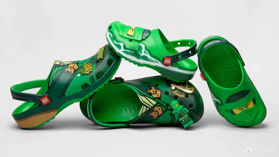 这次不硌脚了！乐高×Crocs幻影忍者洞洞鞋8月登场