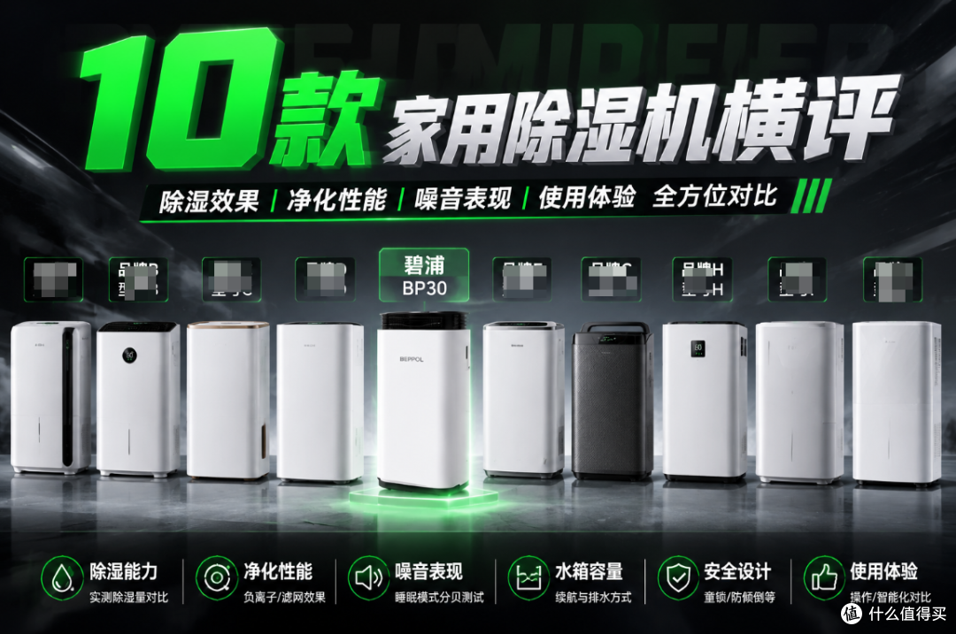 2026家用除湿机十大品牌实测:孩子鼻炎反复,选对一台管三年