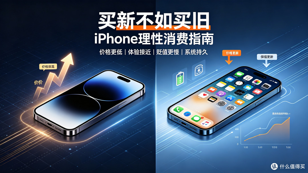 iPhone买新不如买旧:理性消费时代,不必追逐每年新机