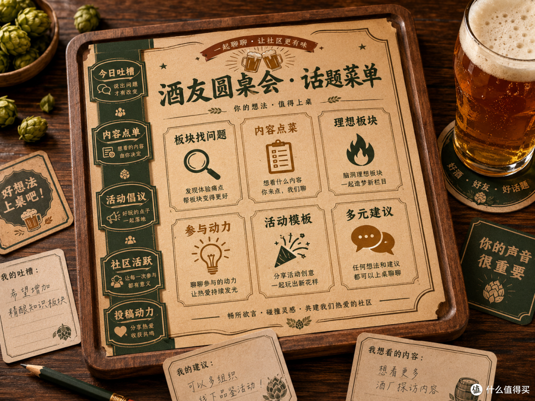 评论有奖|酒友圆桌会:你心中的精酿板块,应该是什么样?