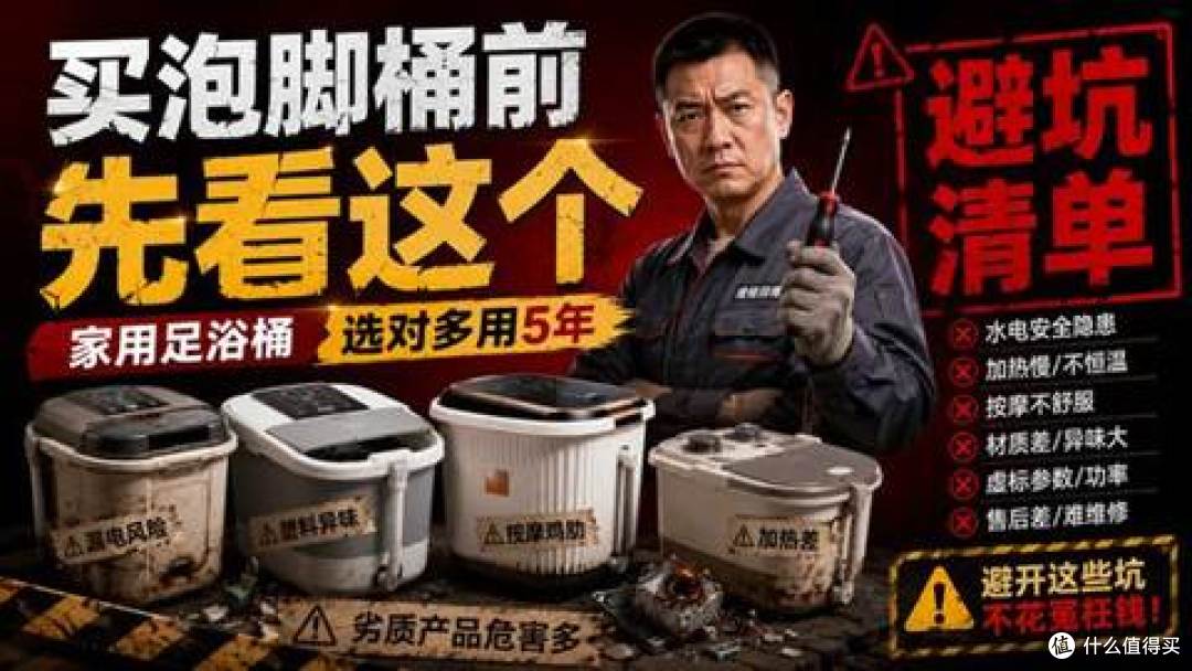 推荐给你10款值得入手的优质选择:泡脚桶到底值不值得买