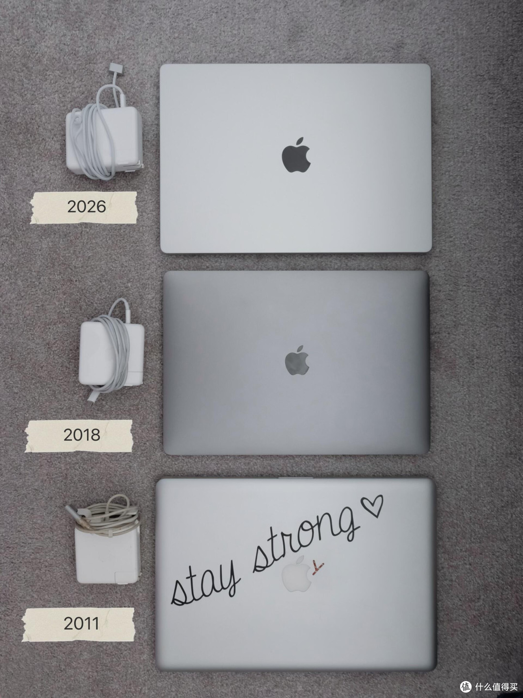 三台MacBook跨越十五年,藏着一路的生活轨迹